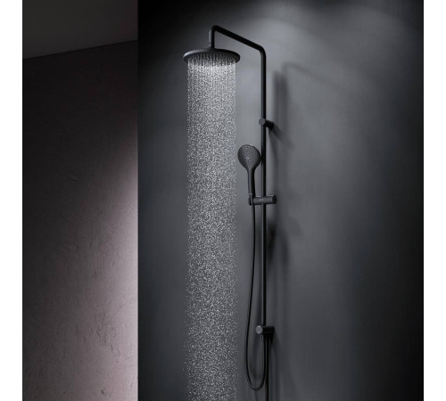 Душевая система AM.PM Like матовый черный F0790022