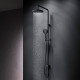 Душевая система AM.PM Like матовый черный F0790022