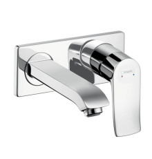 Смеситель для раковины Hansgrohe Metris настенный внешняя часть 165 мм 31085000