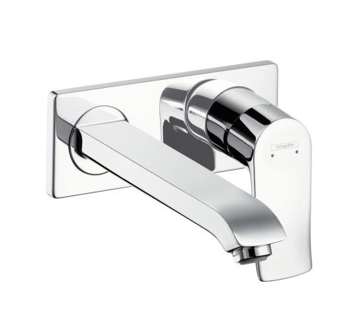 Смеситель для раковины Hansgrohe Metris настенный внешняя часть 225 мм 31086000