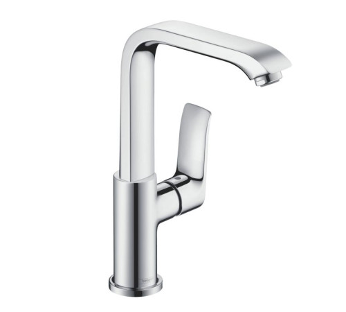 Смеситель для раковины Hansgrohe Metris 230 поворотный со сливным гарнитуром 31087000
