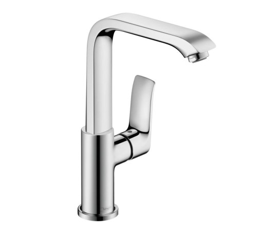 Смеситель для раковины Hansgrohe Metris 230 поворотный с донным клапаном Push-Open 31187000