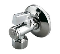 Кран приборный Tiemme 1/2x10 мм с фильтром хром 2950073