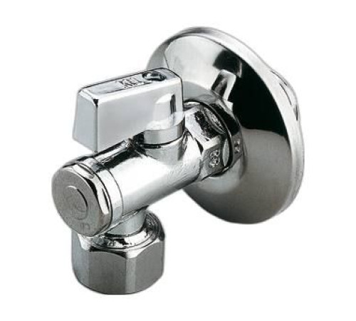 Кран приборный Tiemme 1/2x10 мм с фильтром хром 2950073