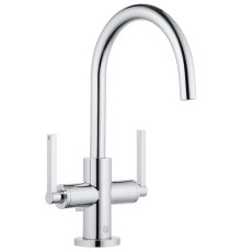 Смеситель для раковины Kludi Nova Fonte Puristic со сливным гарнитуром 201180515