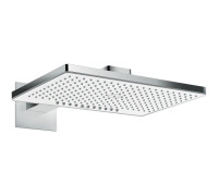 Верхний душ hansgrohe Rainmaker Select 460 2jet с держателем белый/хром 24005400