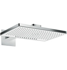 Верхний душ hansgrohe Rainmaker Select 460 2jet с держателем белый/хром 24005400