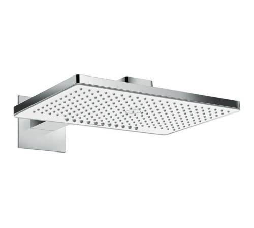 Верхний душ hansgrohe Rainmaker Select 460 2jet с держателем белый/хром 24005400