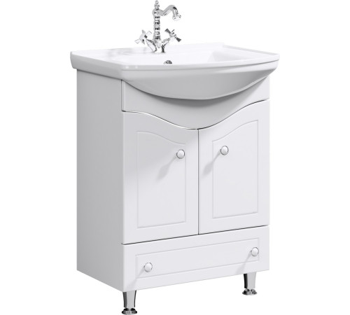 Тумба под умывальник напольная AQUANET Franchesca 65 2 дверцы 1 ящик FR0106