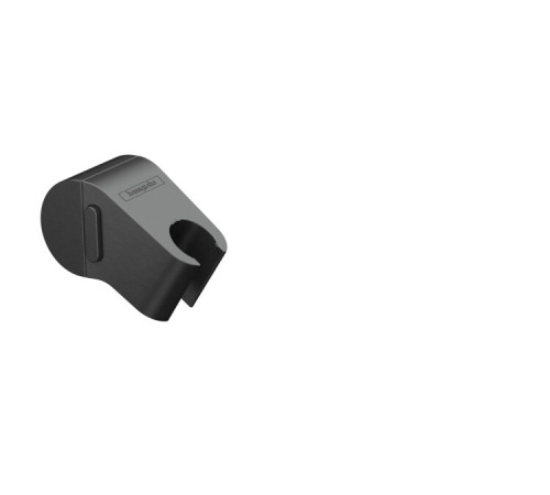Слайдер с кнопкой Hansgrohe WallStoris матовый черный 27917670