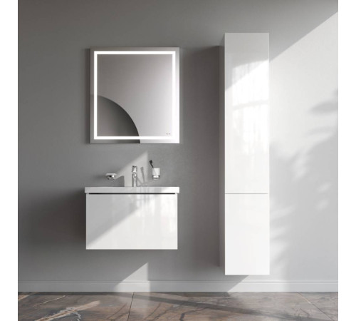 Тумба под раковину подвесная AM.PM Gem 60 см 1 ящик белый глянец M90FHX06021WG