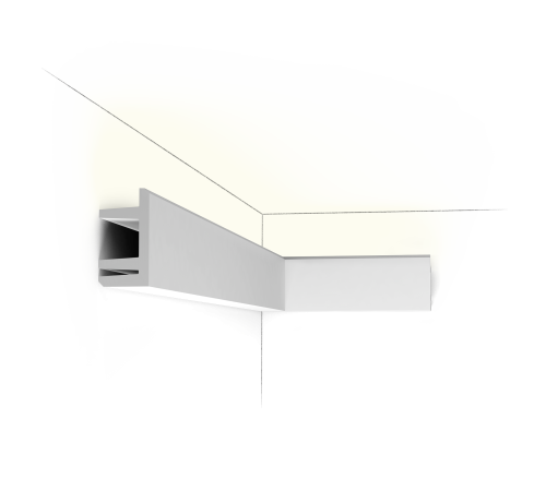 Карниз для скрытого освещения Orac Decor C381 L3 Linear Led Lighting