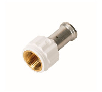 Муфта пресс ПВДФ HENCO 32x1 1/4 ВР белая 18PKW-3207