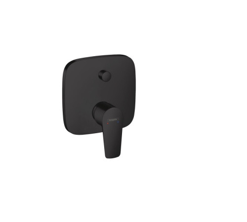 Смеситель для ванны Hansgrohe Talis E однорычажный скрытый монтаж матовый черный 71745670