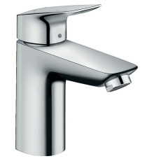 Смеситель для раковины hansgrohe Logis 100 сливной клапан Push-Open 71107000