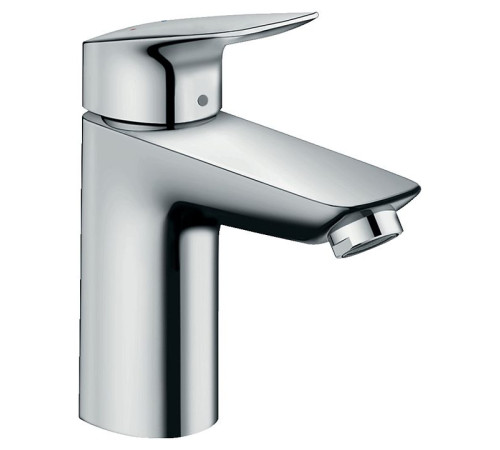 Смеситель для раковины hansgrohe Logis 100 сливной клапан Push-Open 71107000