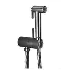 Смеситель настенный с держателем и круглым душем Nicolazzi Doccia Tondo хром 5523TCR/R7096.1CR