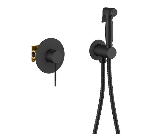 Комплект гигиенического душа Timo Saona черный 2389/03SM