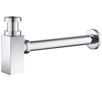 Сифон для раковины Timo квадратный без выпуска хром 959/00L