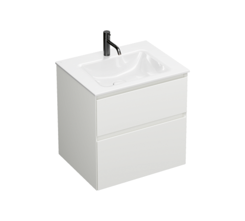 Комплект мебели Burgbad Accura 61.7х49х61.2 см белый матовый SGVI061F6037G0259C0001