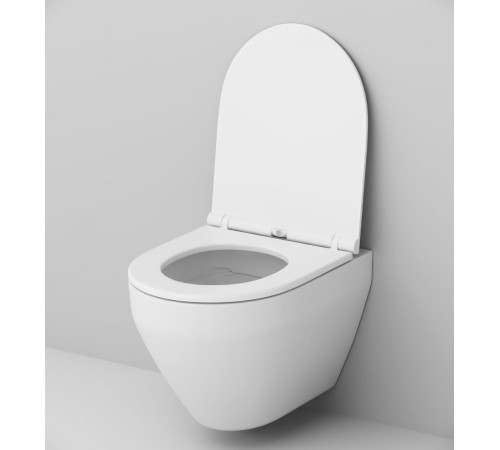 Комплект инсталляции AM.PM с подвесным унитазом FlashClean, сиденьем микролифт и клавишей IS47051.701700