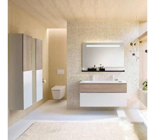 Зеркало Burgbad Fiumo 120х70 см с LED-подсветкой подогревом и USB SIIX120