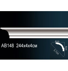 Карниз потолочный Perfect AB148 200x200x2000 мм AB148