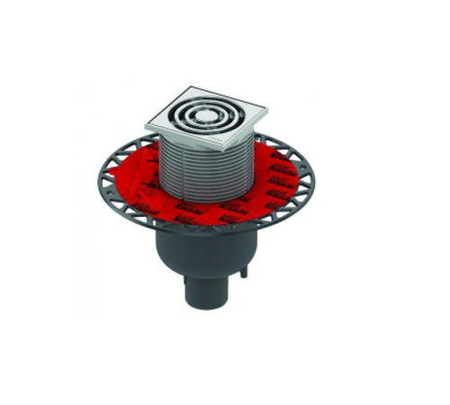 Трап для душа TECEdrainpoint S 130 252x252 мм нержавеющая сталь 3601300
