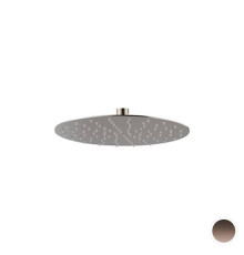 Верхний душ Newform X-STEEL 316 25 см без кронштейна G1/2 PVD Brushed copper bronze 29392X.59.067