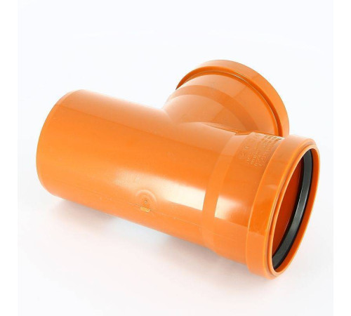 Тройник канализационный наружный Ostendorf KG 110x110 мм 87° 220400