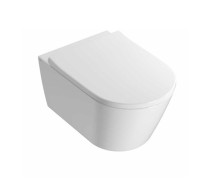 Унитаз подвесной Globo Forty3 55х36 см Cleanstorm белый FNS02.BI