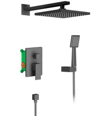 Душевая система встроенная Timo Selene 4 в 1 черный матовый SX-2069/03SM