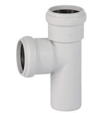 Тройник бесшумной канализации Ostendorf Skolan Safe SKEA 50/50 мм 87° 332400