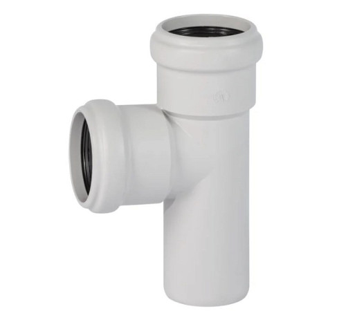 Тройник бесшумной канализации Ostendorf Skolan Safe SKEA 50/50 мм 87° 332400