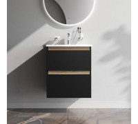 Тумба под раковину подвесная AM.PM X-Joy 55 см черный матовый M85AFHX0552BM