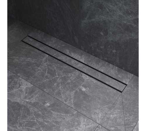 Трап для душа линейный AM.PM PrimeFlow универсальный затвор Tile 80 см W02SC-U11-080-04BM