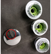 Термостат для 3 потребителей GROHE Grohtherm SmartControl внешняя часть Moon White 29157LS0