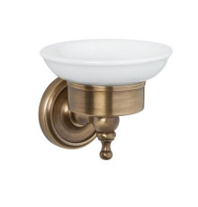 Мыльница подвесная Tiffani World Bristol 106 керамическая бронза TWBR106br