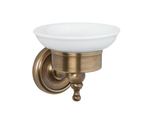 Мыльница подвесная Tiffani World Bristol 106 керамическая бронза TWBR106br