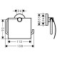 Держатель для туалетной бумаги Hansgrohe Logis Universal хром 41723000