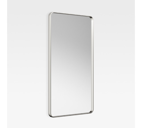 Зеркало Armani/Roca Baia 60x5.5x110 см brushed steel 7.8123.4.405.7