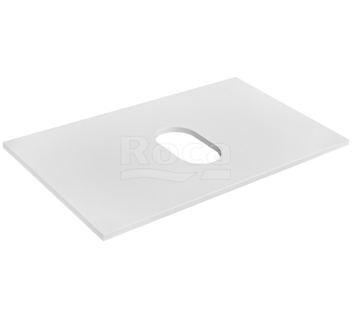 Столешница под раковину Roca The Gap 789x16x456 мм Белый глянец A857419806