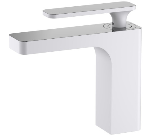 Смеситель для раковины Timo Torne 117 мм хром-белый 4361/00-16F