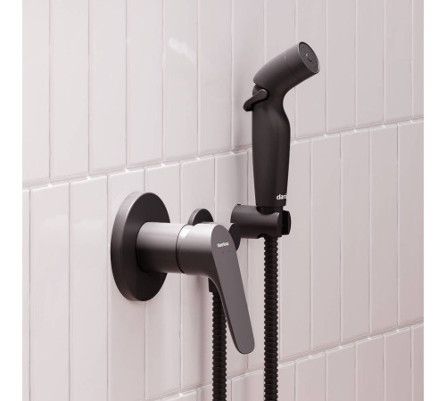 Смеситель с гигиеническим душем AM.PM Jupiter встраиваемый черный 777510300