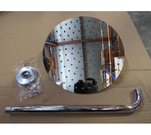 Верхний душ Bossini Twiggy с кронштейном хром H19581H.030