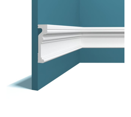 Молдинг Perfect Plus P62 из ударопрочного полимера 110х55х2000 мм 1543