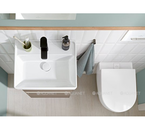 Сиденье для унитаза Villeroy & Boch Subway 2.0 с микролифтом 9M68S101