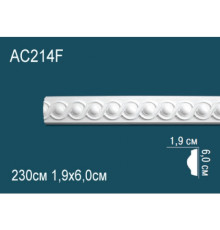 Молдинг гибкий Perfect полиуретановый с орнаментом AC214F