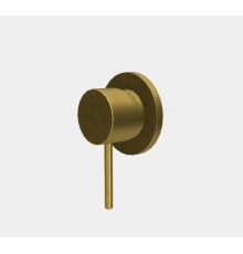 Смеситель для душа встраиваемый Fima Carlo Frattini Spillo Up на 1 потребитель золото брашированное F3033N1OS