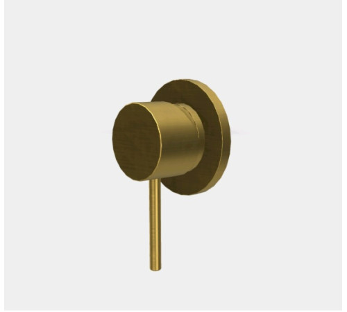 Смеситель для душа встраиваемый Fima Carlo Frattini Spillo Up на 1 потребитель золото брашированное F3033N1OS